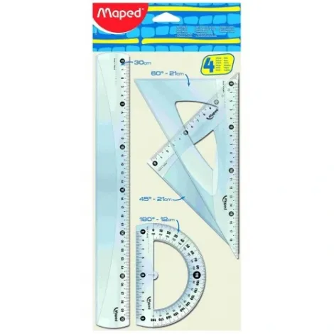 Zestaw kreślarski Maped Maxi Start 30cm - 2